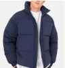 men's down bubble winter custom puffer jacket puff padded coat